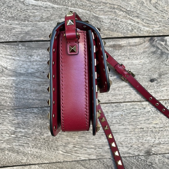 NEW Valentino Rockstud Crossbody Calfskin Bag - Picture 6 of 11